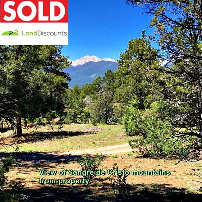 Vacant land for sale north of Westcliffe, CO